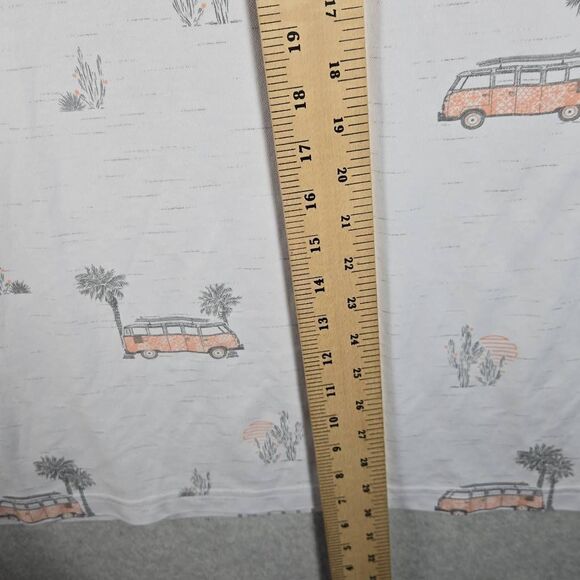 Travis Mathew Polo Shirt Men’s Size 2xl White VW Bus Summer Desert - Picture 9 of 11